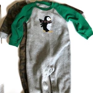 Carter's 2 Loose Fit Footie PJs